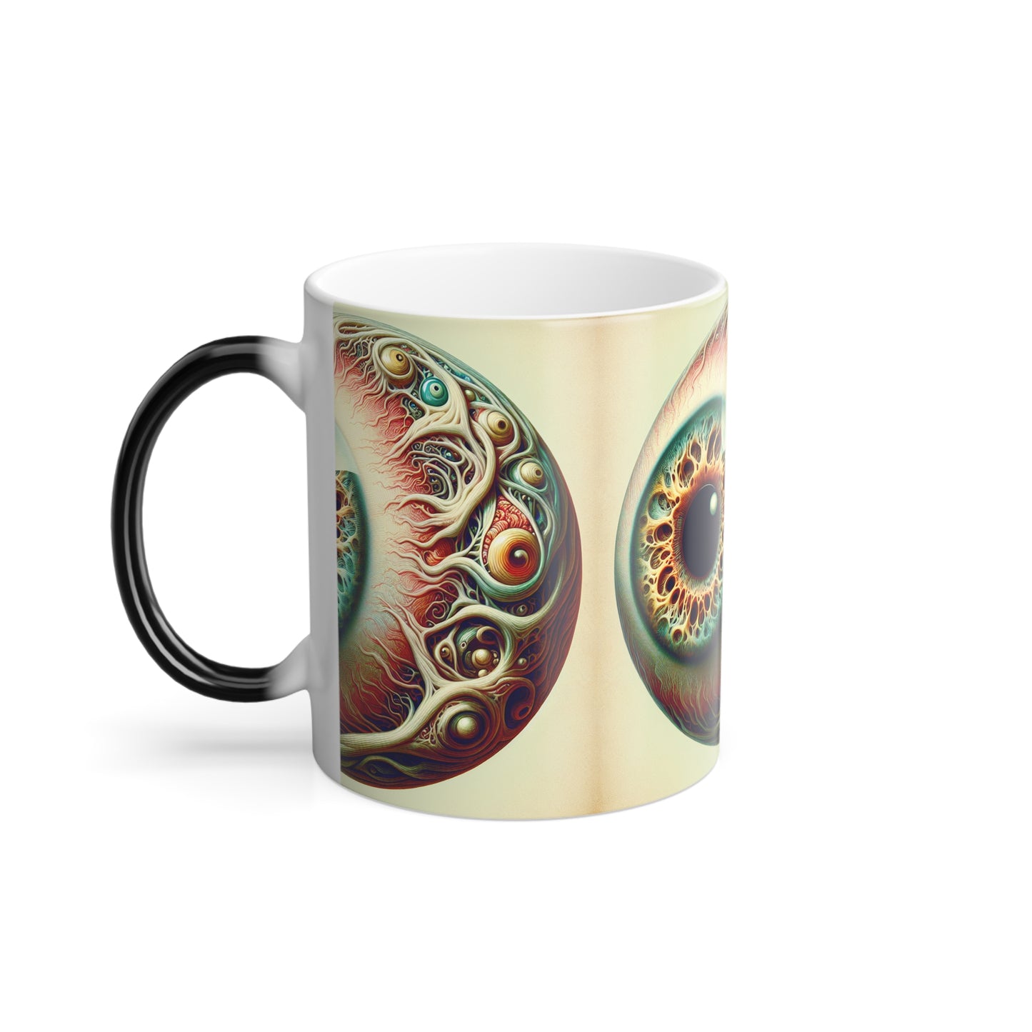 Color Morphing Mug, 11oz with Eyeball