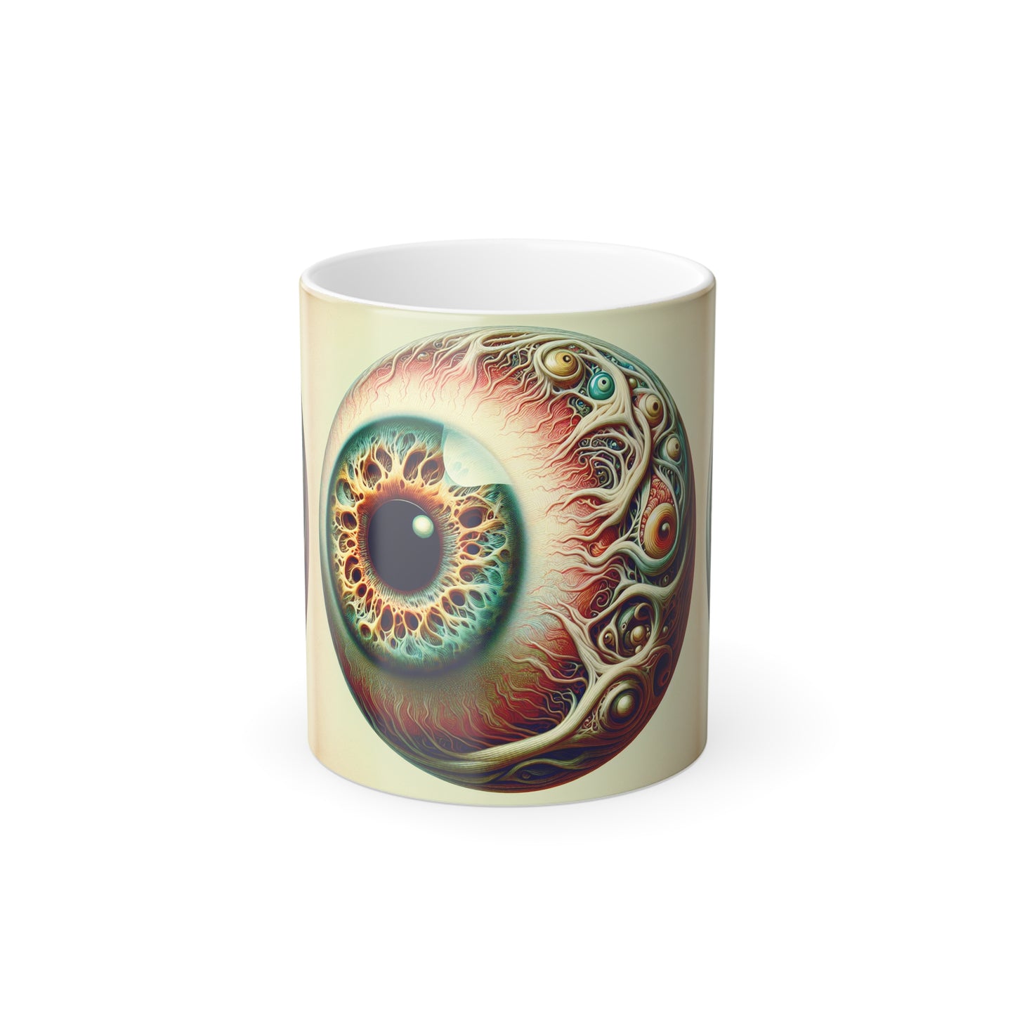 Color Morphing Mug, 11oz with Eyeball