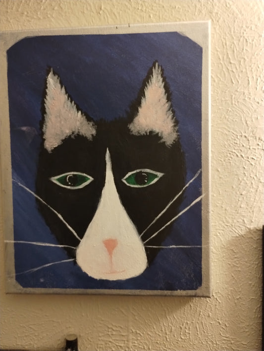 Cat painting